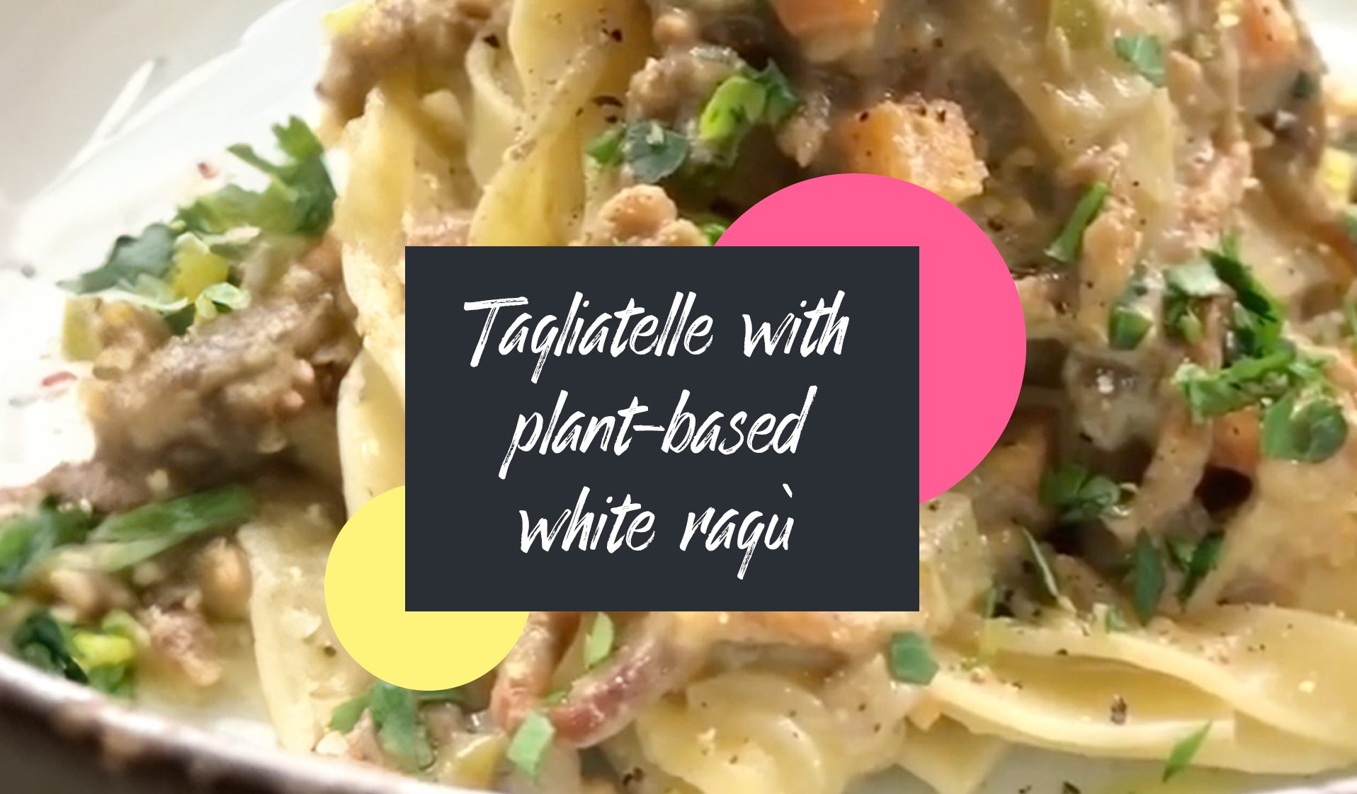 Level up your plant-based pasta with Italy’s top chef and influencer