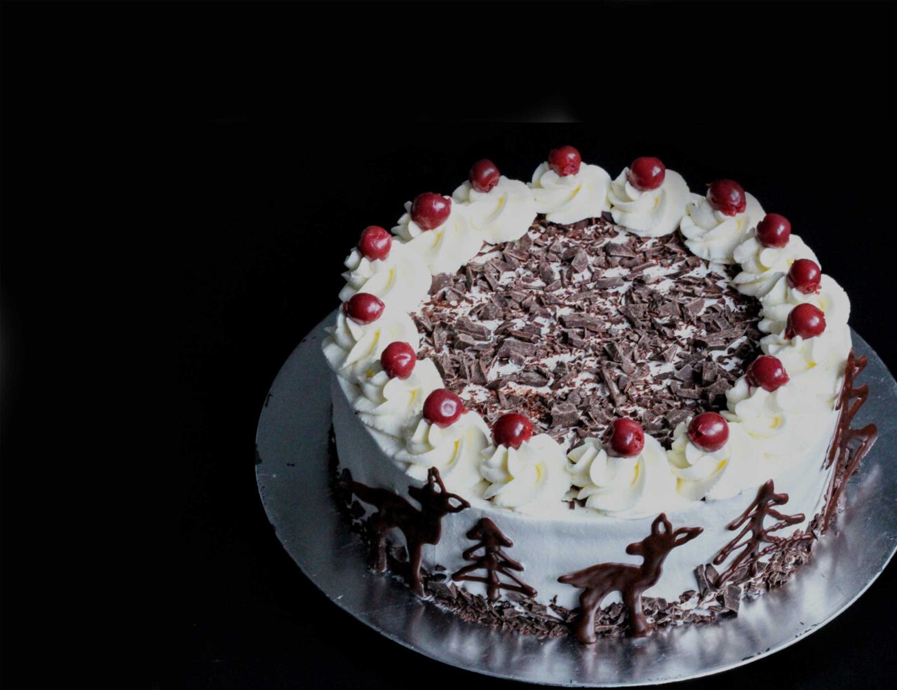 Black Forest Cherry Tart