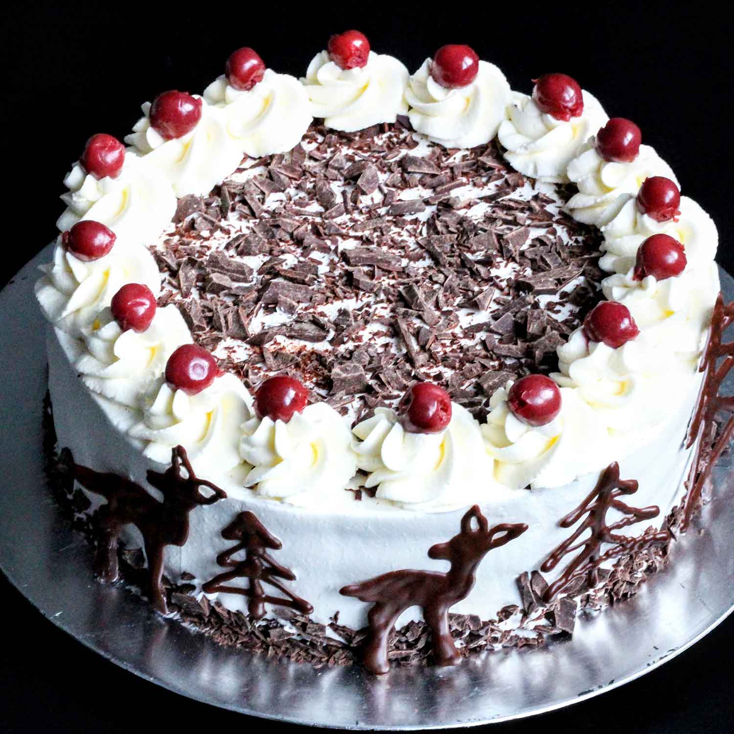 Black Forest Cherry Tart