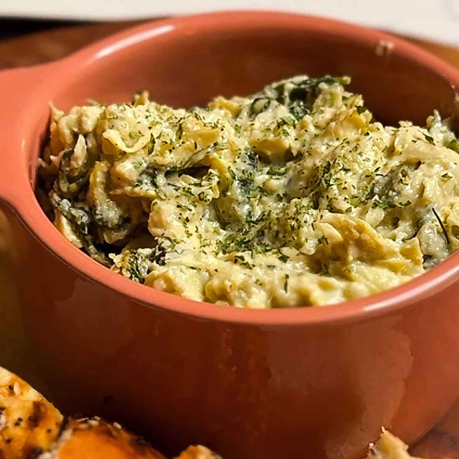 Vegan spinach artichoke dip | Love Veg