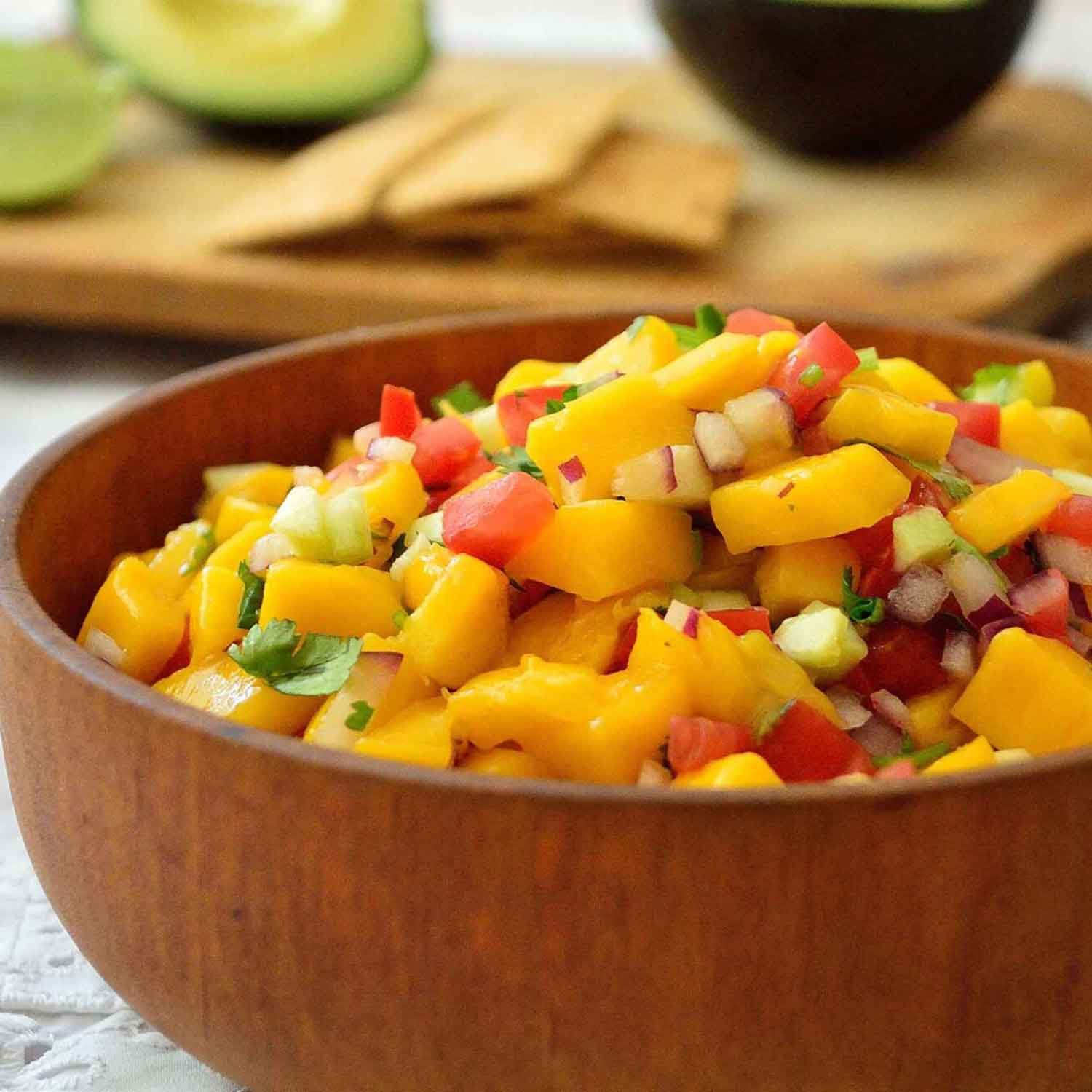 Mango ceviche