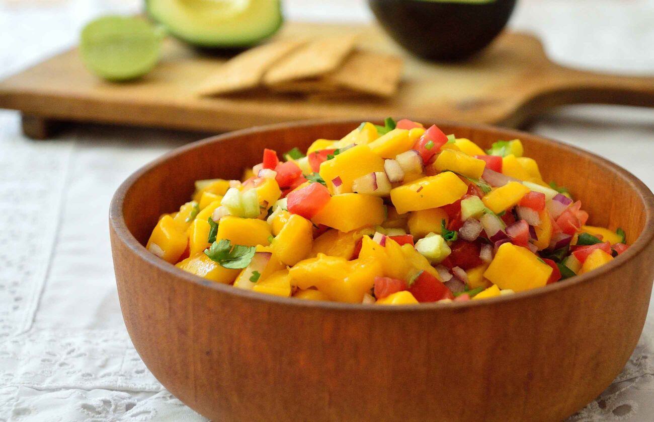 Mango ceviche