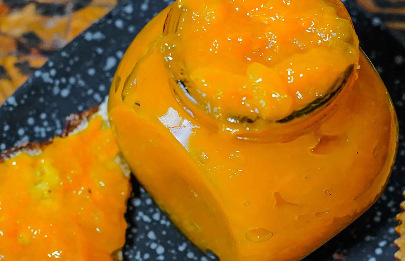 Mango-habanero jam