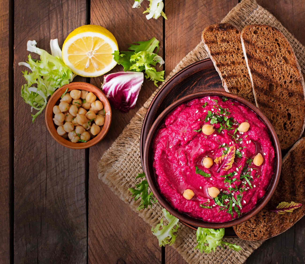 beet hummus