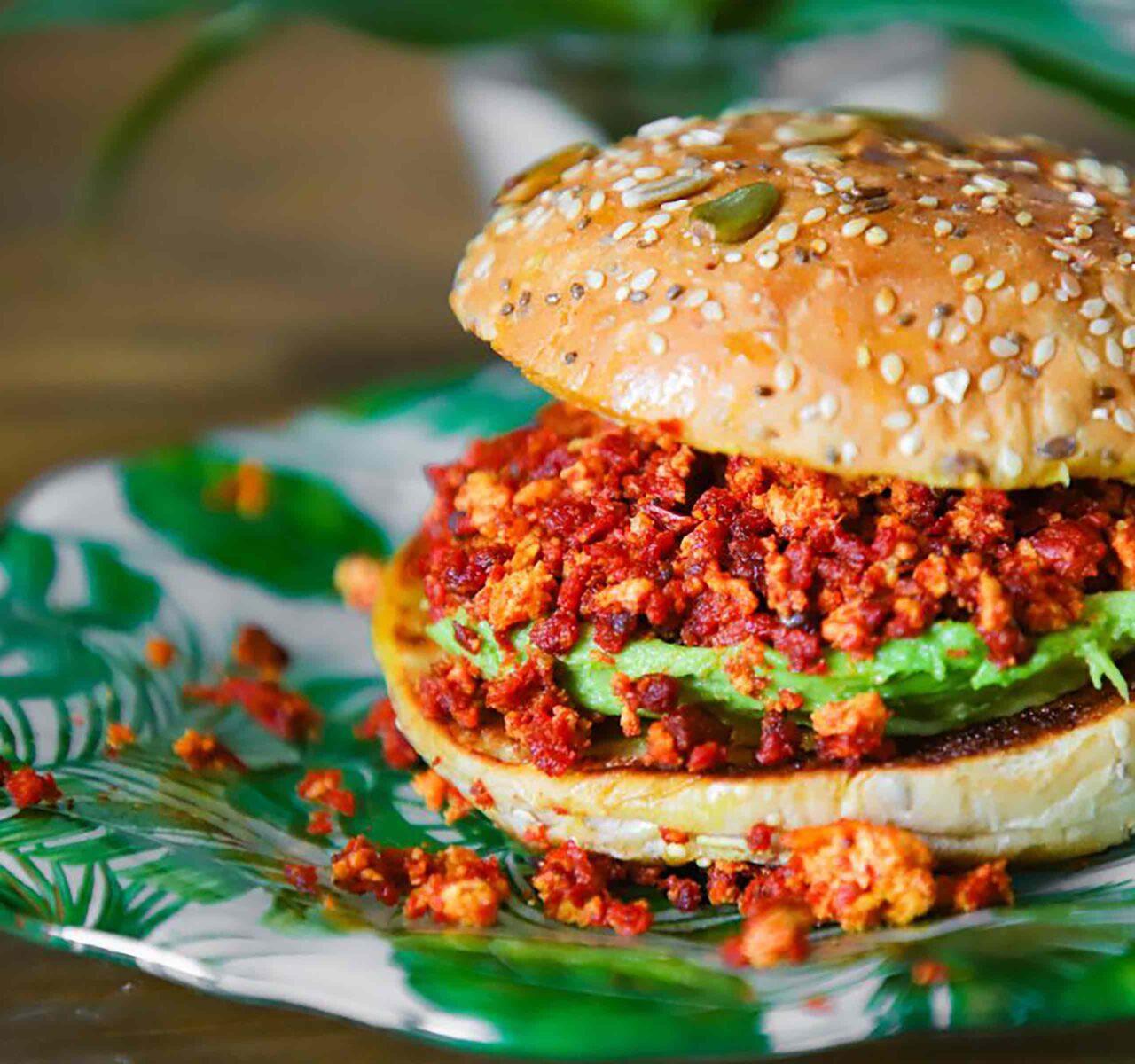 Chorizo burger