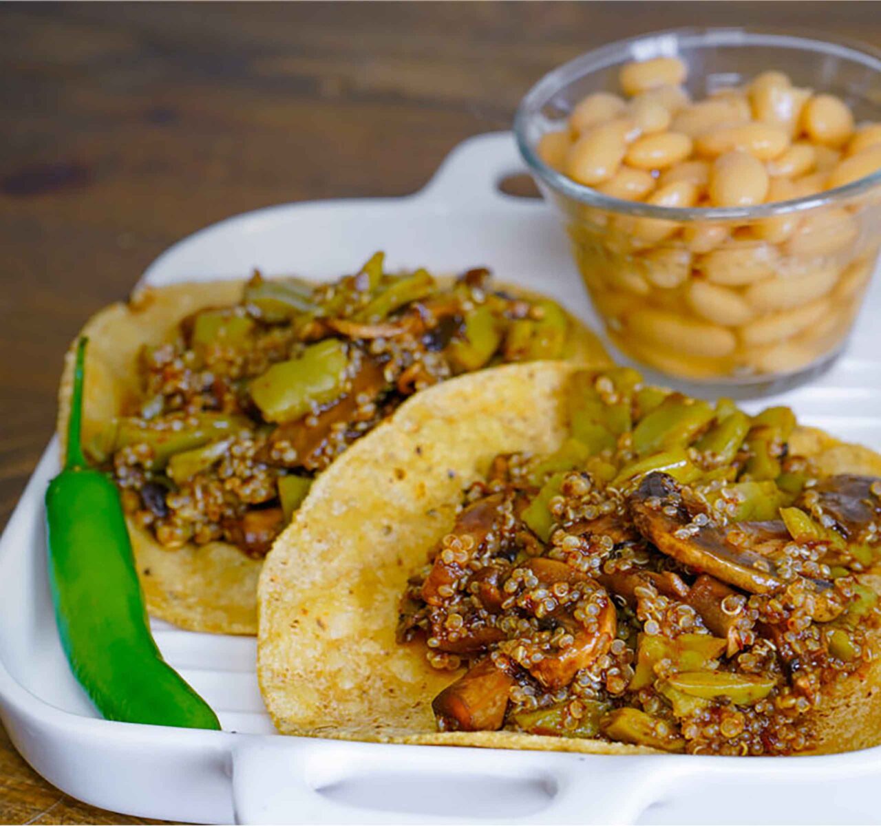 Mushroom Tostada