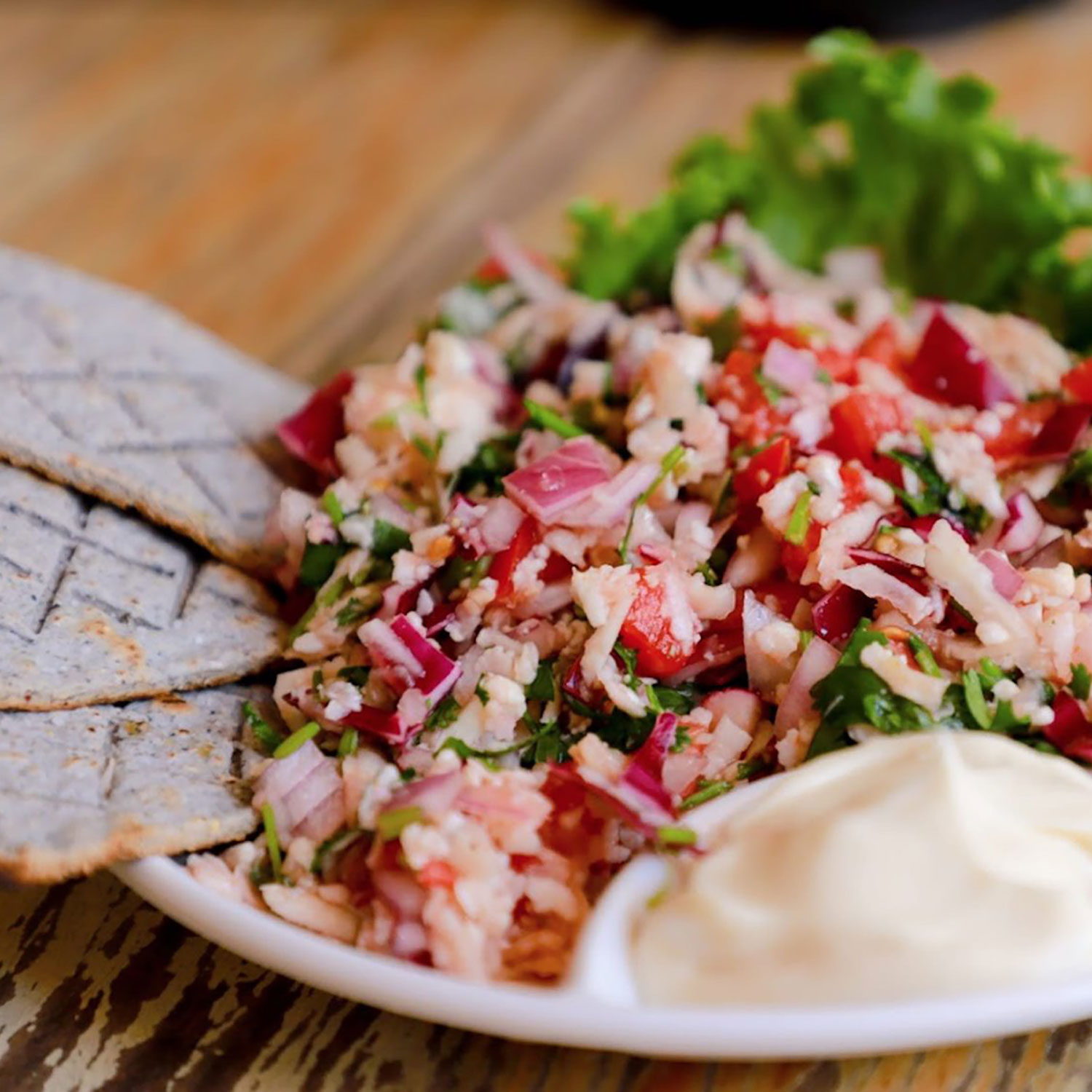 Cauliflower ceviche