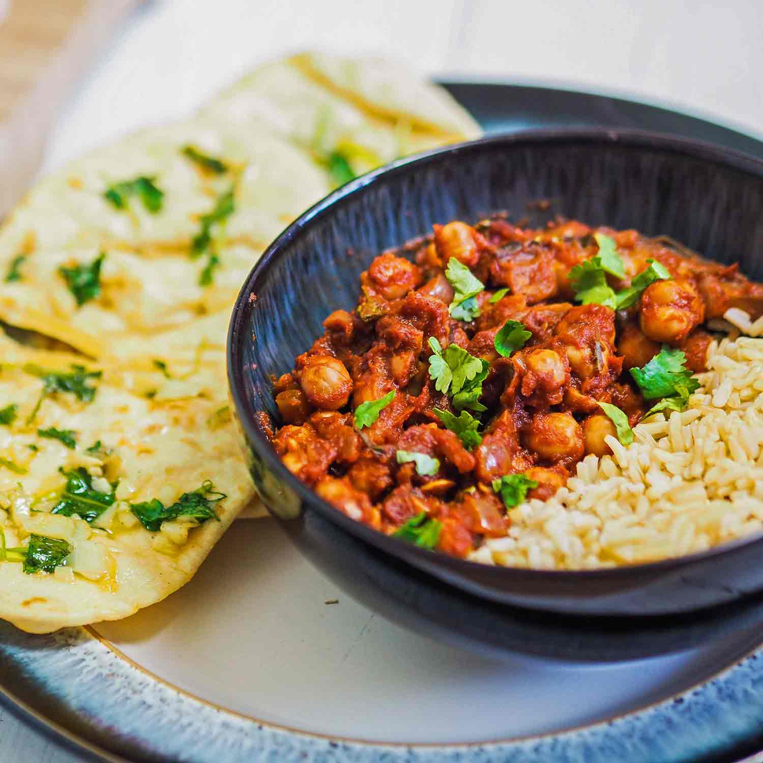 Eggplant and chickpea curry | Love Veg