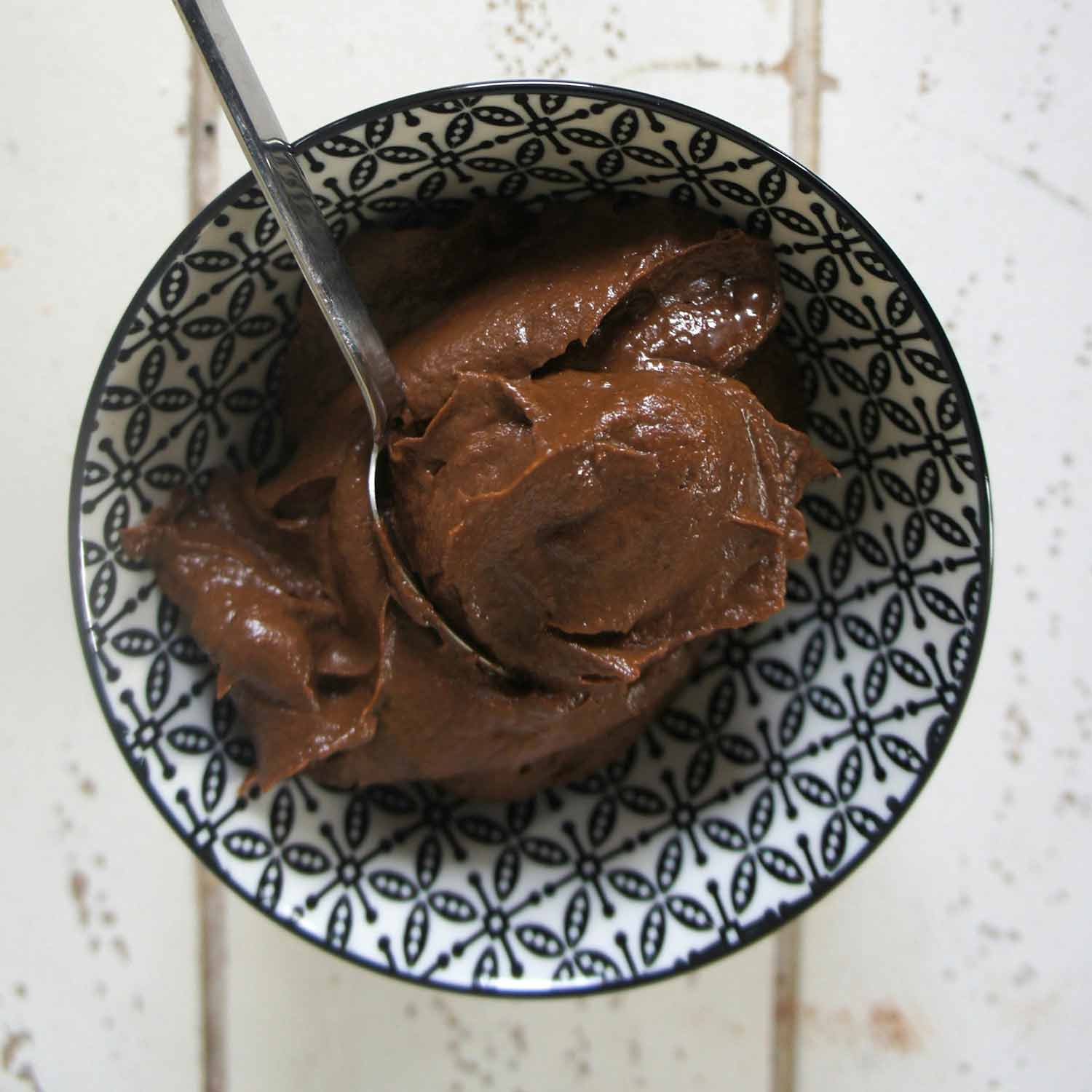 Avocado and banana cream