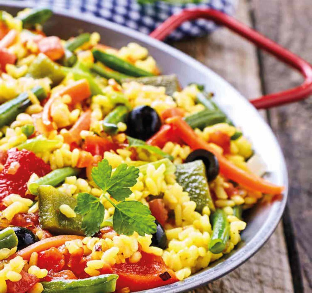 vegan paella