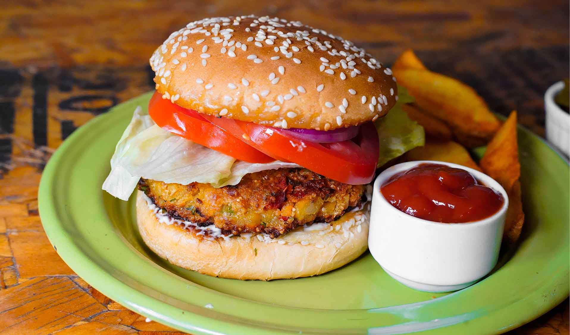 chickpea-burger