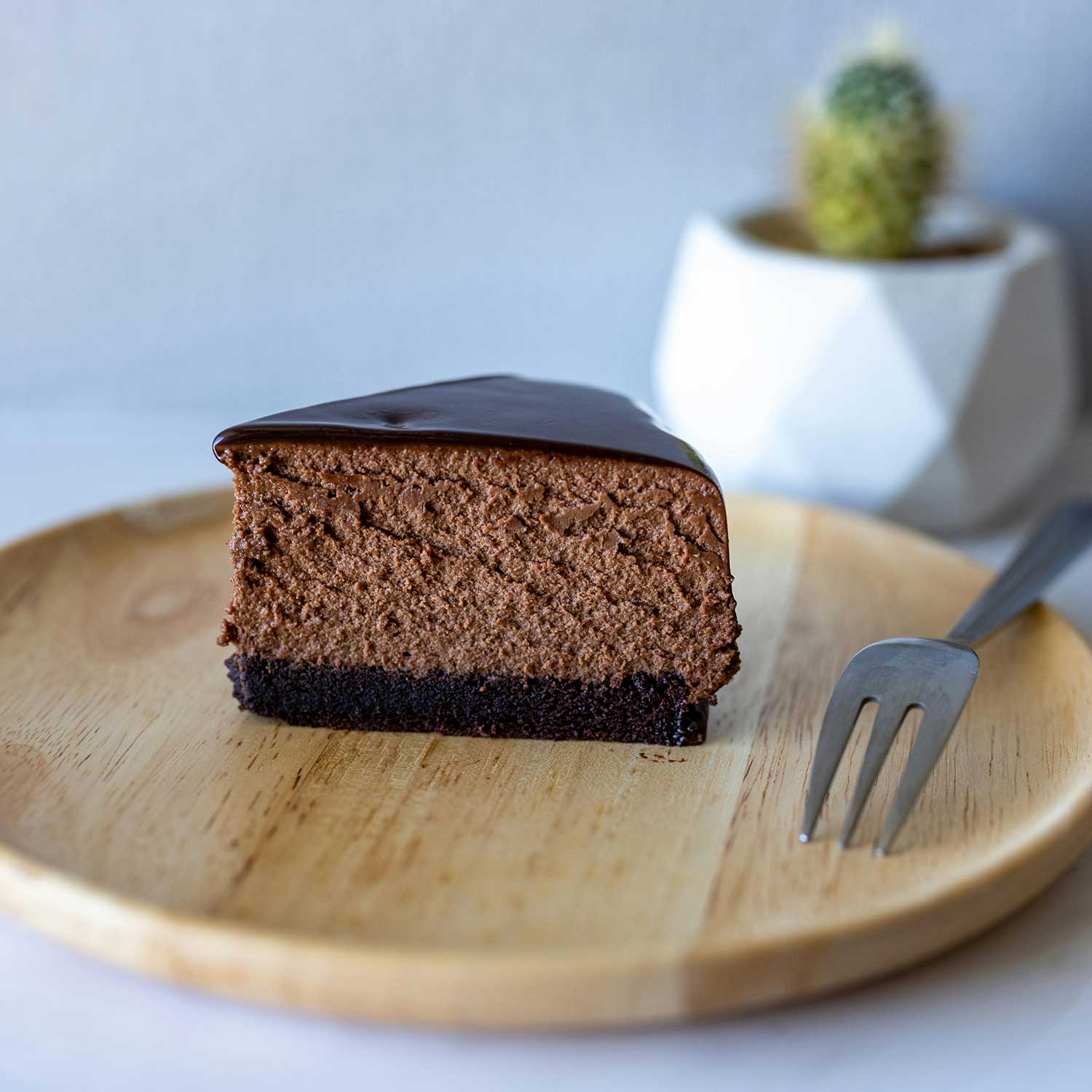Turkish delight chocolate cheesecake