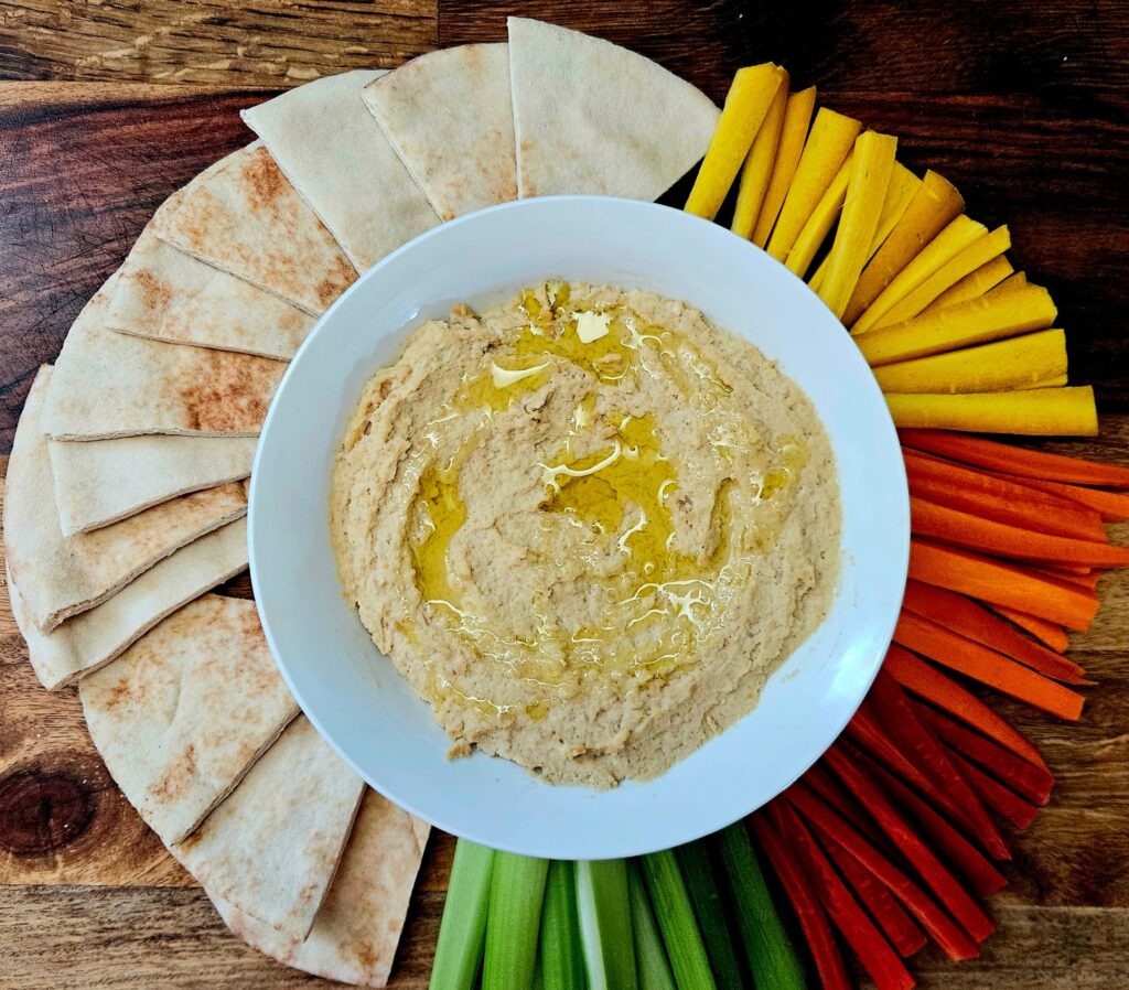 Classic homemade hummus